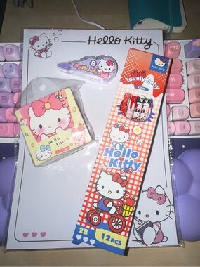 Sanrio Hello Kitty Stationery Set